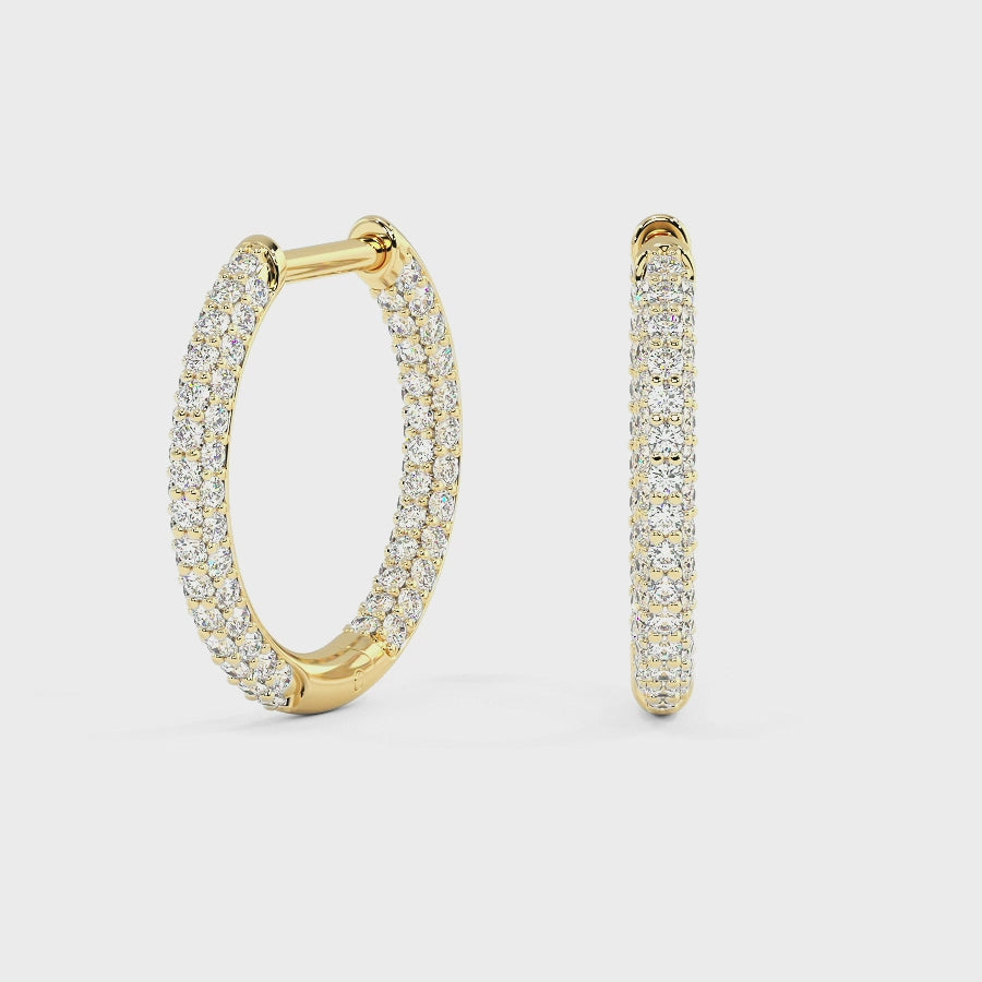 Load and play video in Gallery viewer, LUCCE MONTEVALLE™ Dangling Earrings Diamond
