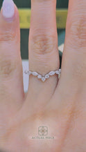 Load and play video in Gallery viewer, LUCCE MARCHESA™ Flush 0.46ctw Lab Diamond Platinum
