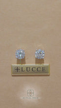 Load and play video in Gallery viewer, Lucce Kaela Earrings Round 2.00ctw FOREVER ONE Moissanite Platinum
