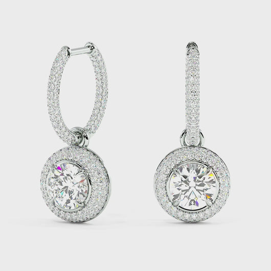 LUCCE MONTEVALLE™ Dangling Earrings Diamond