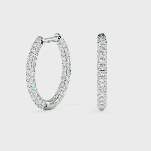 LUCCE MONTEVALLE™ Dangling Earrings Diamond
