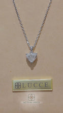 Load and play video in Gallery viewer, Lucce Kaela Necklace Heart Diamond
