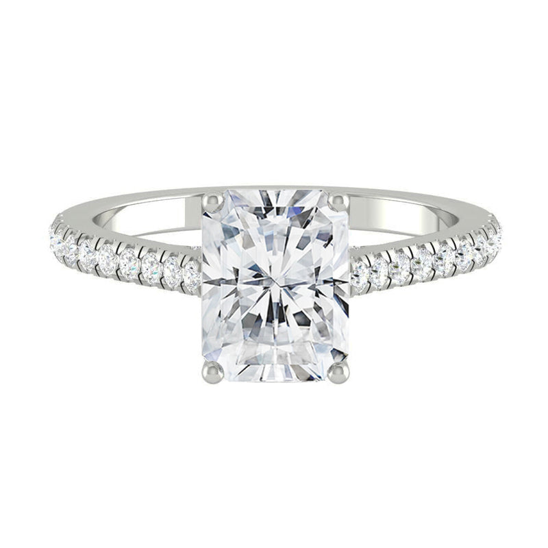 Firenze Pavé Radiant Diamond