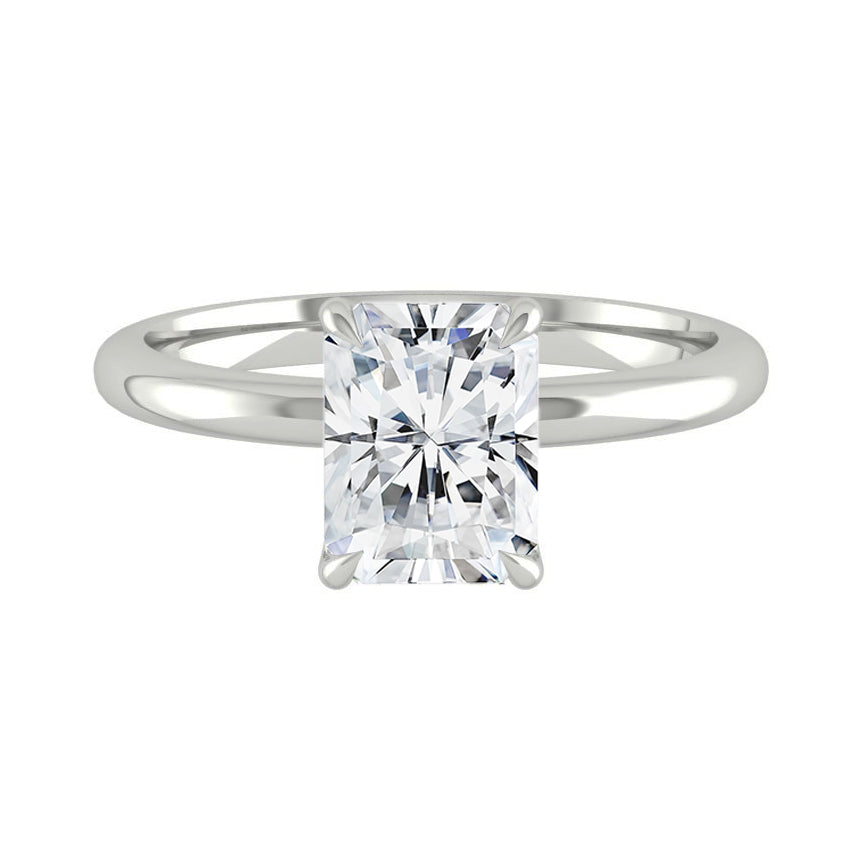 Lucia Radiant Moissanite