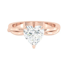 Load image into Gallery viewer, Fiore Solitaire Heart Diamond
