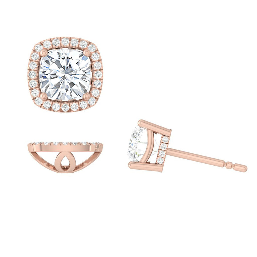 Load image into Gallery viewer, LUCCE MONTEVALLE™ Earrings Cushion Diamond

