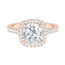 Load image into Gallery viewer, Montevalle Pavé Cushion Diamond
