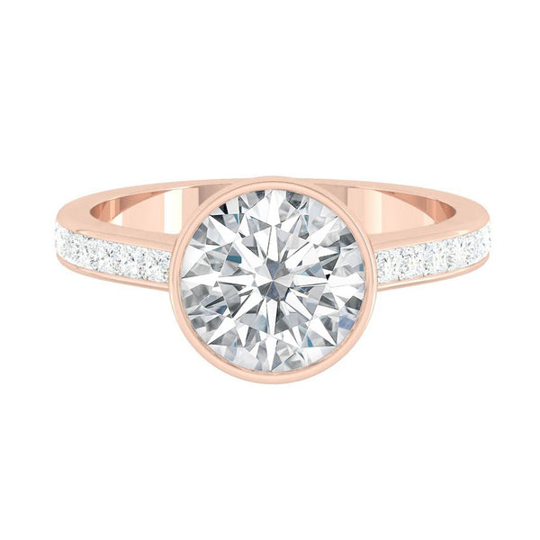 Lucce Carla Channel Round Diamond
