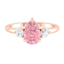 Load image into Gallery viewer, Siena Pear Rosé Lab Diamond 1.02ct FIP VS1 Ex IGI 18K Rose Gold
