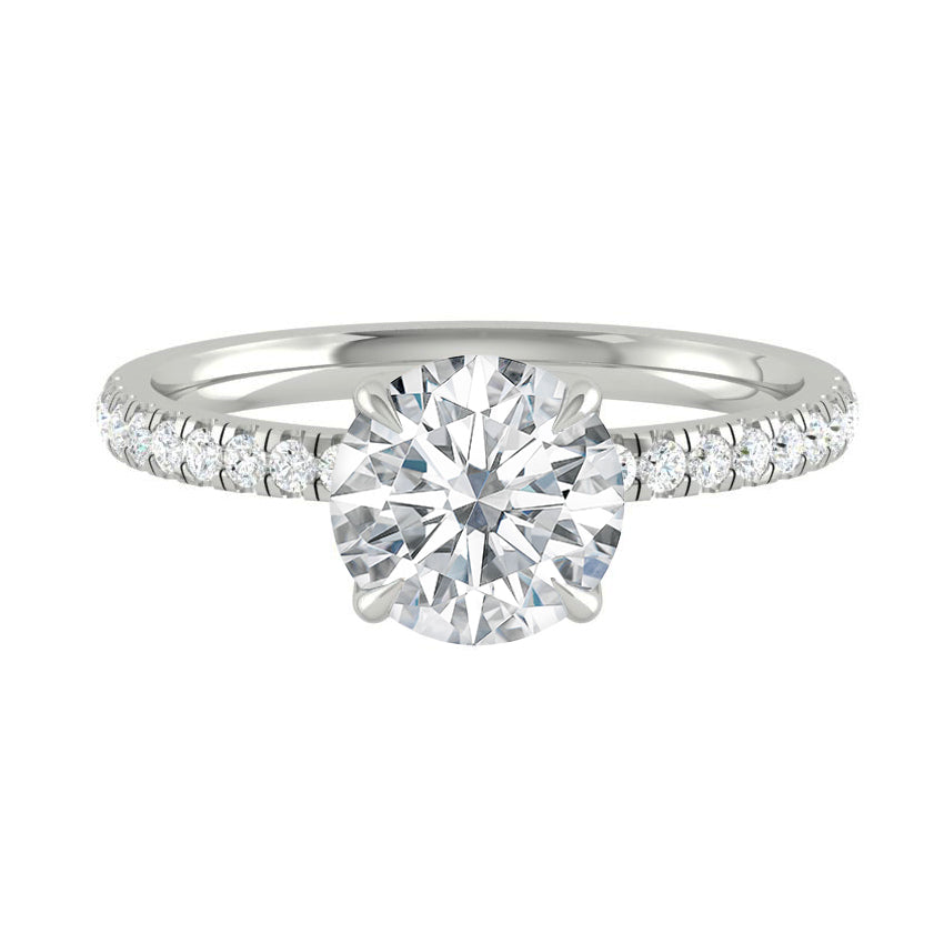 Lucia Pavé Round Diamond