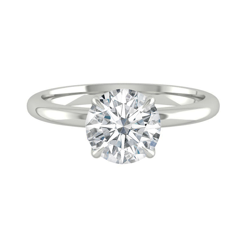 Lucia Round Moissanite