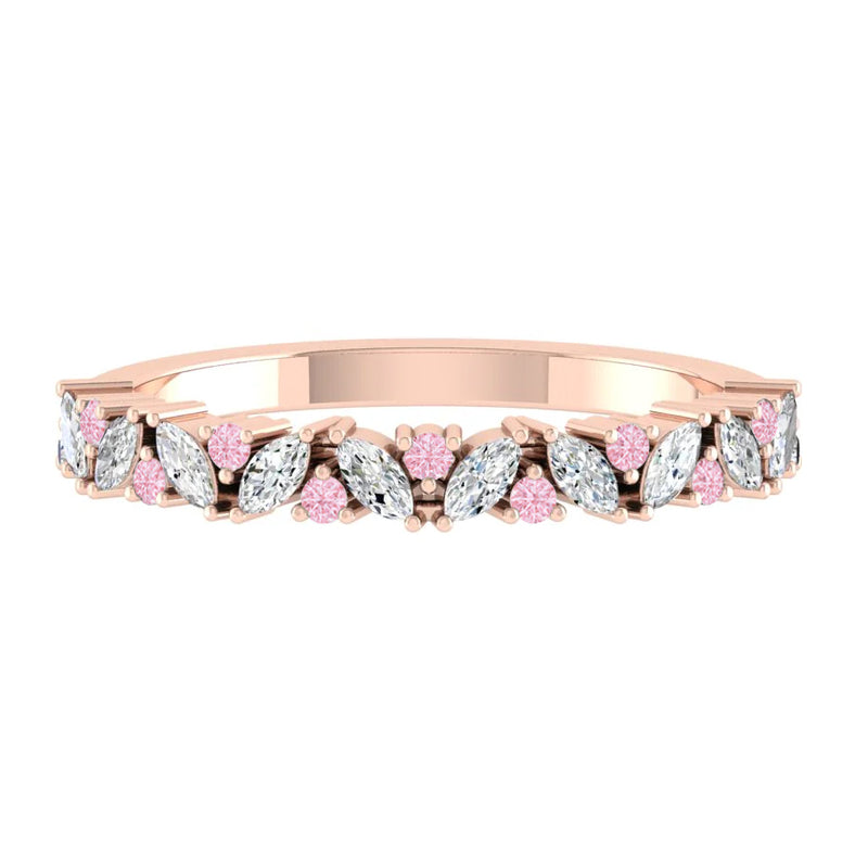 Lucce Marchesa Rosé 0.41CTW Lab Diamond 14K Rose Gold