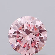 0.44ct ROUND Diamond PINK VVS2 VG - IGI 799666167