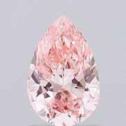 0.89ct PEAR Diamond PINK VS2 VG - IGI 669413619