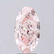 3.00ct OVAL Diamond PINK VS2 EX - IGI 821692196