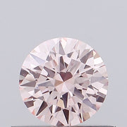 0.48ct ROUND Diamond PINK VVS2 VG - IGI 818634589