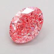 3.00ct OVAL Diamond PINK SI1 EX - IGI 782667315