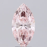 3.01ct MARQUISE Diamond PINK VVS2 EX - IGI 798617019
