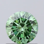 0.80ct ROUND Diamond GREEN VS1 VG - IGI 837661691