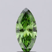 0.76ct MARQUISE Diamond GREEN VS1 VG - IGI 715583113