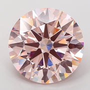 9.35ct ROUND Diamond PINK VS2 EX - IGI 803650451