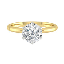 Load image into Gallery viewer, Lucce Lucia 6-Prong Round Moissanite
