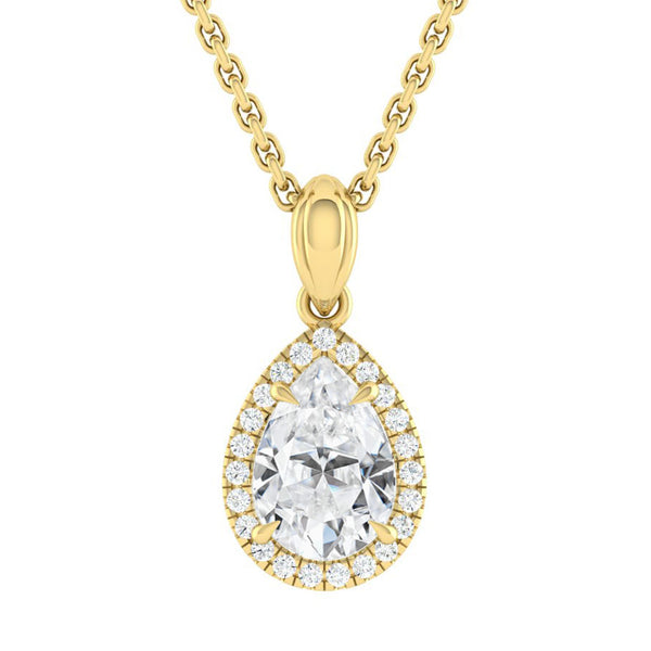 Montevalle Pear Necklace Diamond *new*