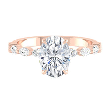 Load image into Gallery viewer, Paula Oval Moissanite
