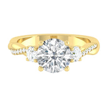 Load image into Gallery viewer, Fiore Trio Moissanite
