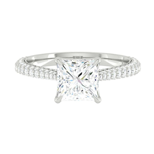 Lucce Azalea Luxe Princess Moissanite