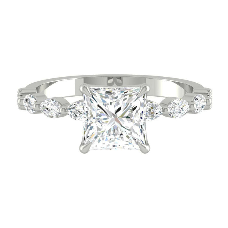 Paula Princess Moissanite