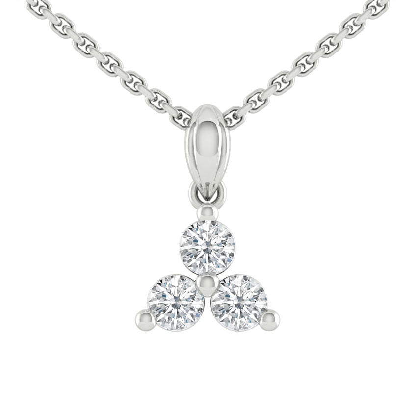 Trio Diamond Necklace