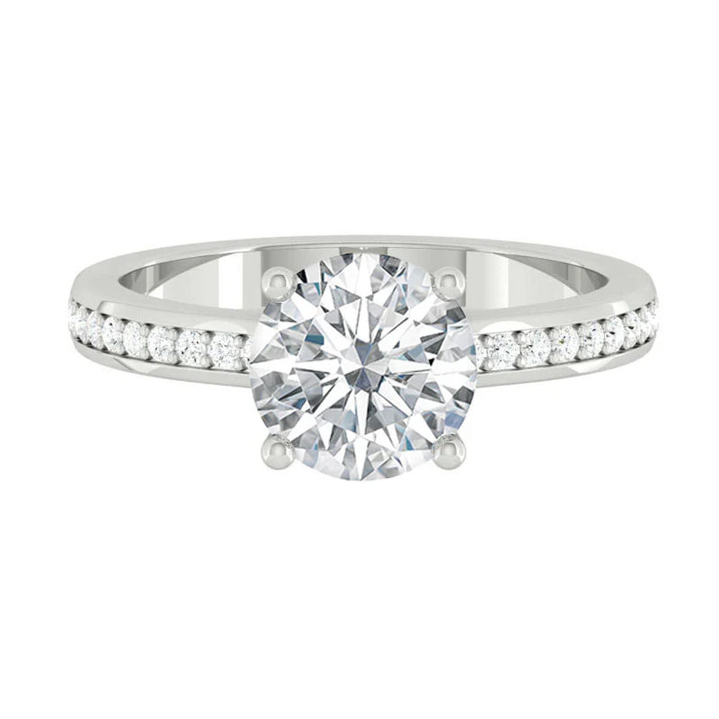 Kaela Pavé Lab Diamond 1.27ct D VVS2 Id IGI 18K White Gold