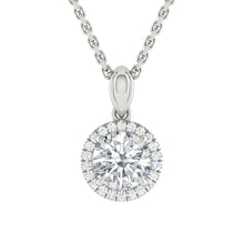 Load image into Gallery viewer, Montevalle Necklace Round Moissanite
