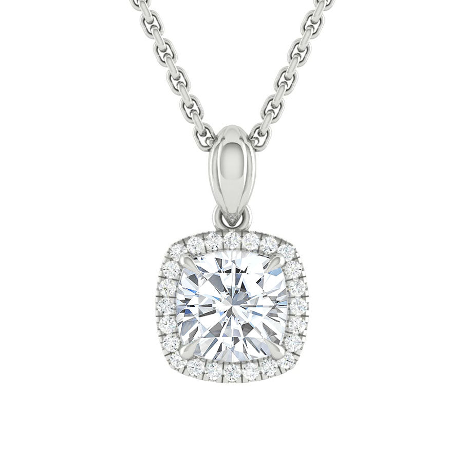 Load image into Gallery viewer, LUCCE MONTEVALLE™ Necklace Cushion Diamond
