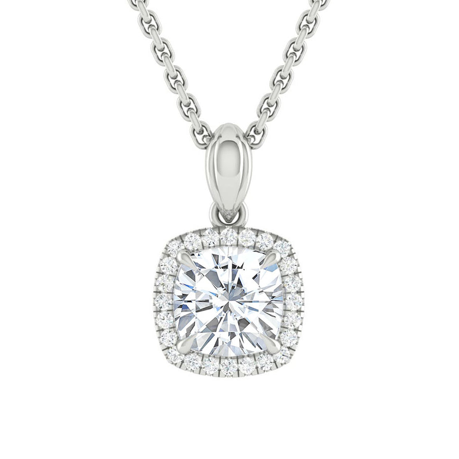 Load image into Gallery viewer, LUCCE MONTEVALLE™ Necklace Cushion Diamond
