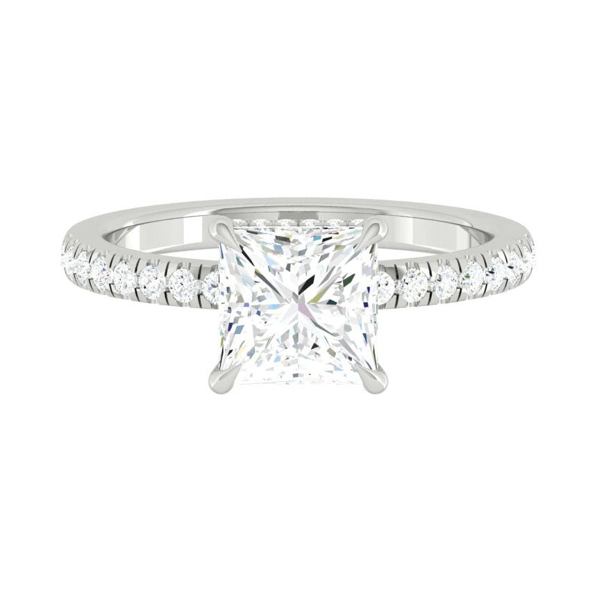 Madelyne Pave Princess Lab Diamond *new*