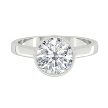 Load image into Gallery viewer, Carla Lab Diamond 1.00ct D VVS2 Id IGI 14K White Gold
