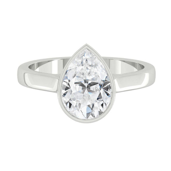 Lucce Carla Pear Moissanite