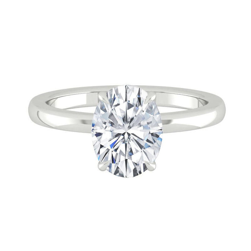 Madelyne Oval Moissanite