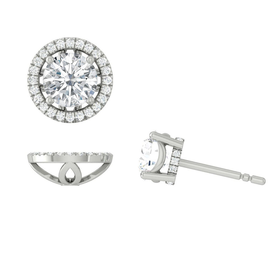 Load image into Gallery viewer, LUCCE MONTEVALLE™ Earrings Round Diamond
