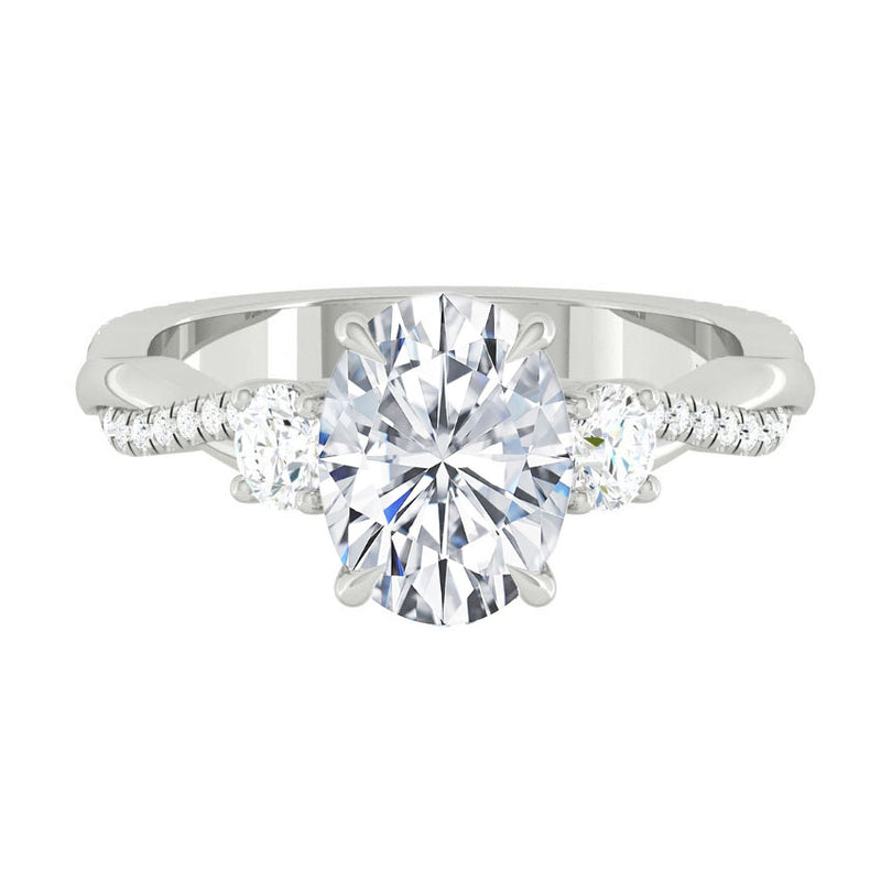 Fiore Trio Oval Diamond