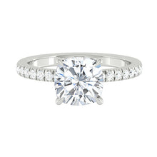 Load image into Gallery viewer, Madelyne Pave Cushion Diamond
