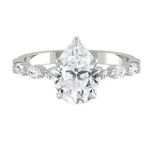 Load image into Gallery viewer, Paula Pear Moissanite
