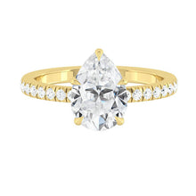 Load image into Gallery viewer, Madelyne Pave Pear Diamond
