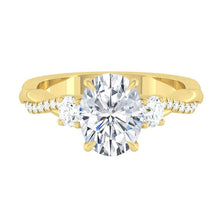 Load image into Gallery viewer, Fiore Trio Oval Diamond
