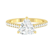 Load image into Gallery viewer, Azalea Pavé Trillion Diamond
