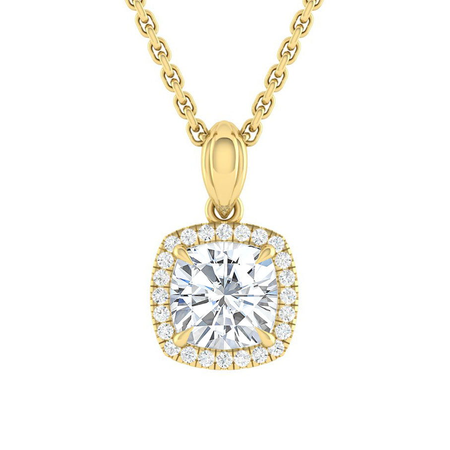 Load image into Gallery viewer, LUCCE MONTEVALLE™ Necklace Cushion Diamond
