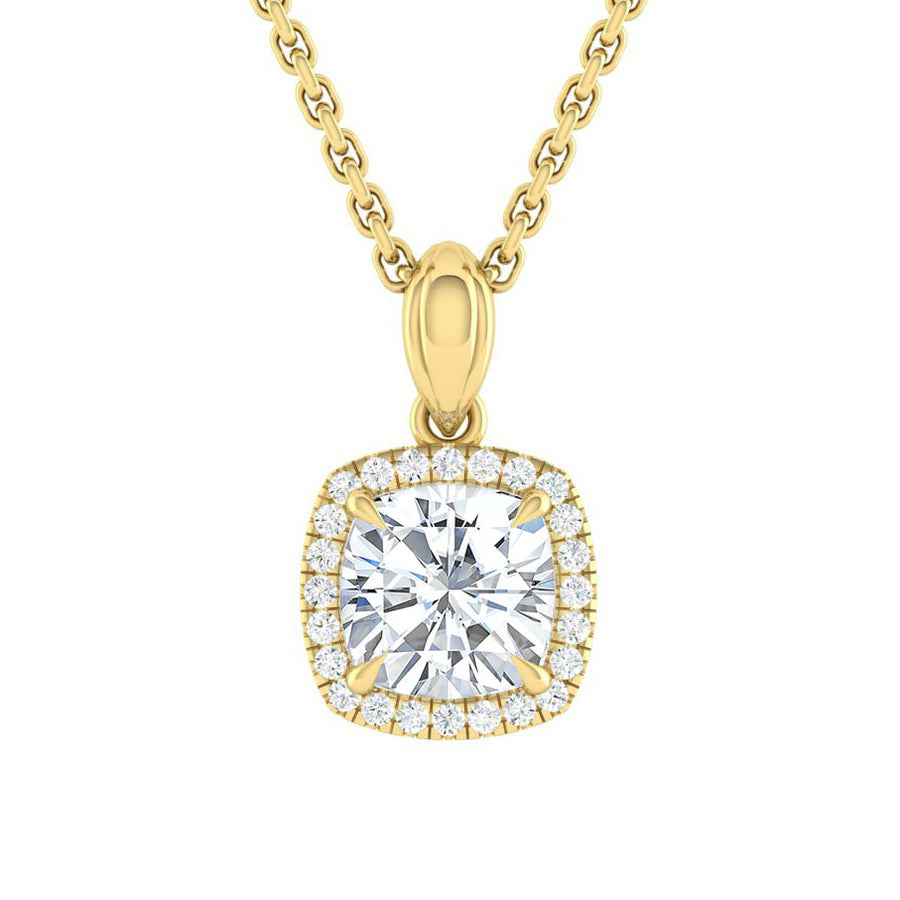 Load image into Gallery viewer, LUCCE MONTEVALLE™ Necklace Cushion Diamond
