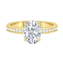 Load image into Gallery viewer, Kaela Pavé Oval Diamond *new*
